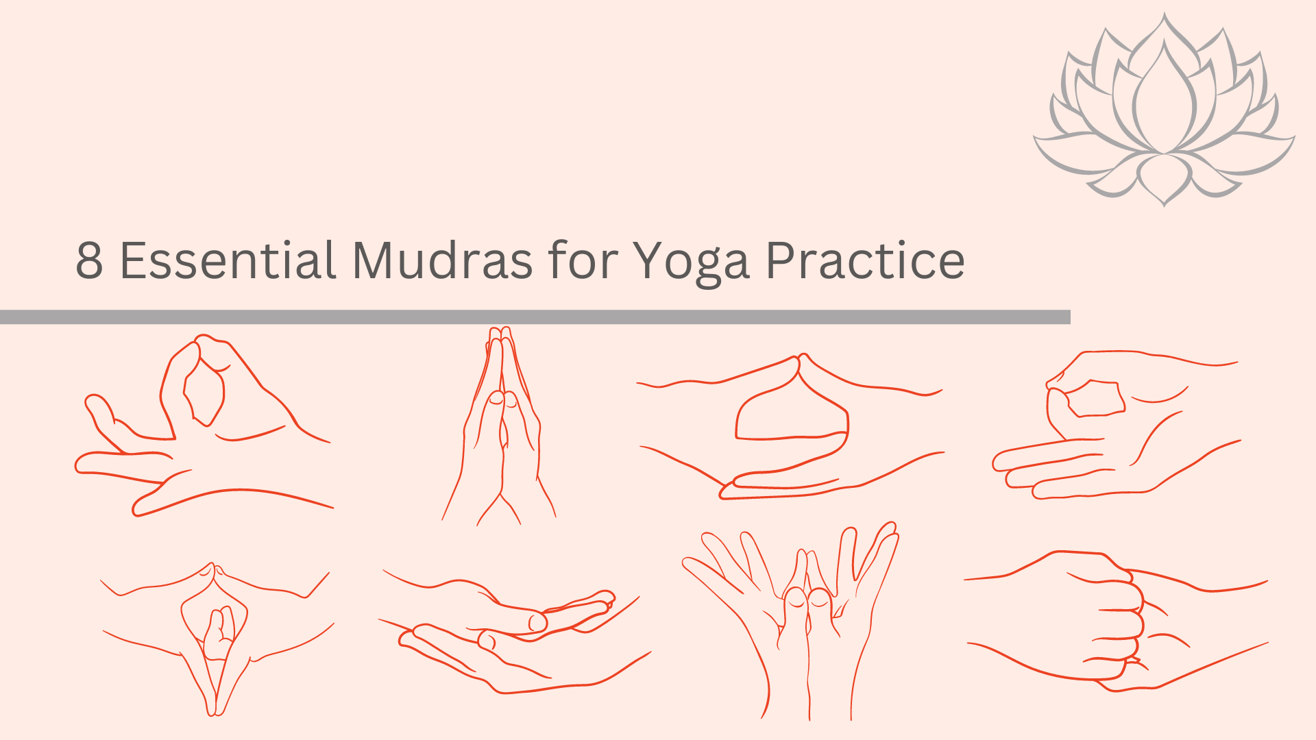 Revitalize Now: 8 Essential Mudras Inside!